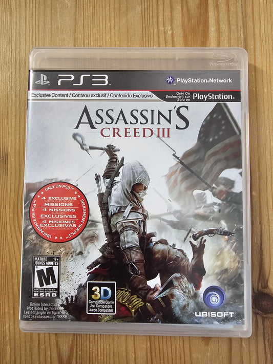 Assassin's Creed III 3 | Sony PlayStation 3