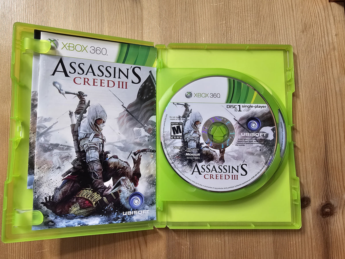 Assassin's Creed 3 III | Microsoft Xbox 360 (2012)