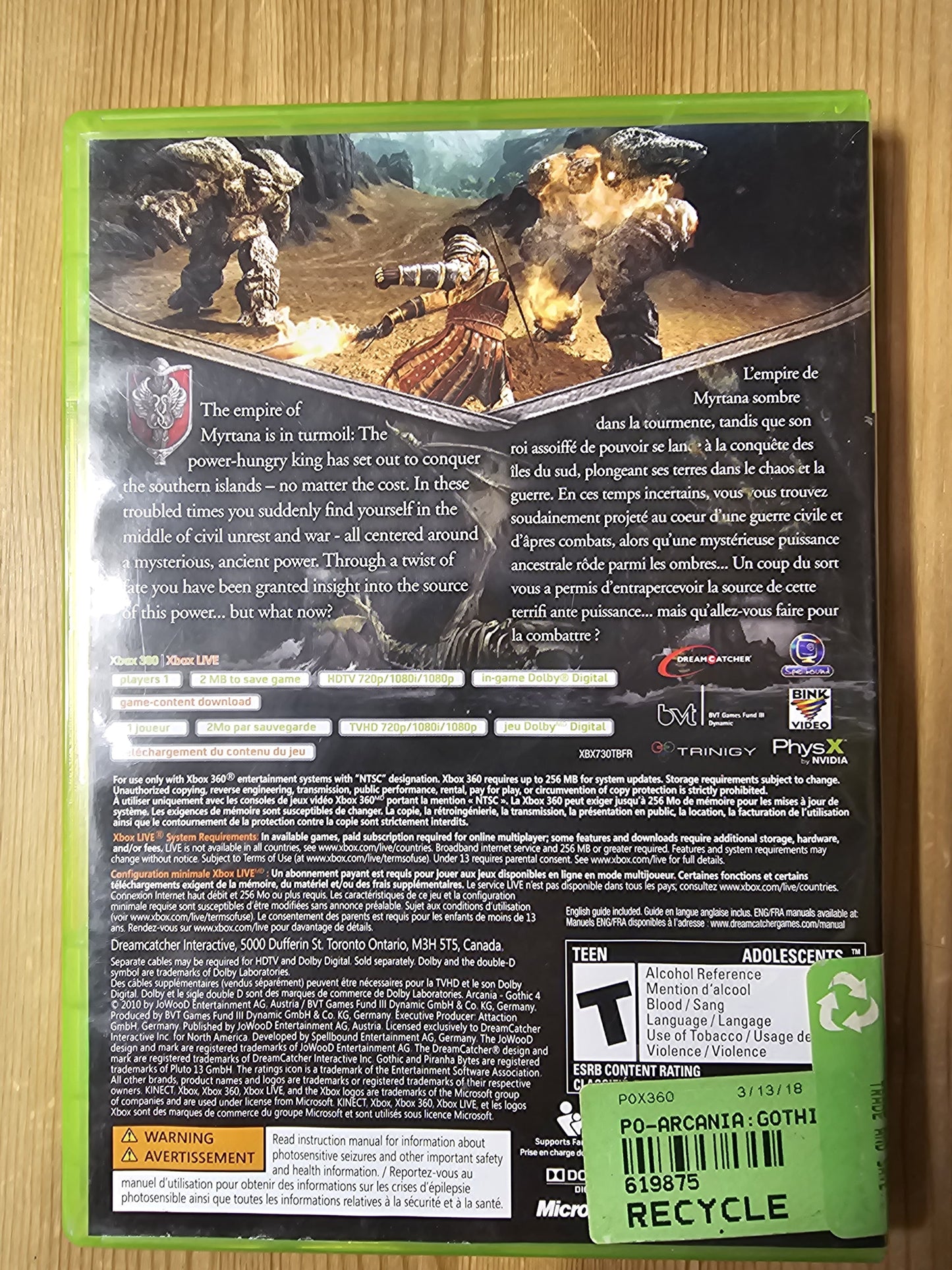 Arcania: Gothic 4 | Microsoft Xbox 360 (2010)