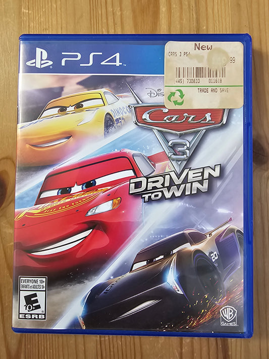 Cars 3: Driven To Win | Sony PlayStation 4