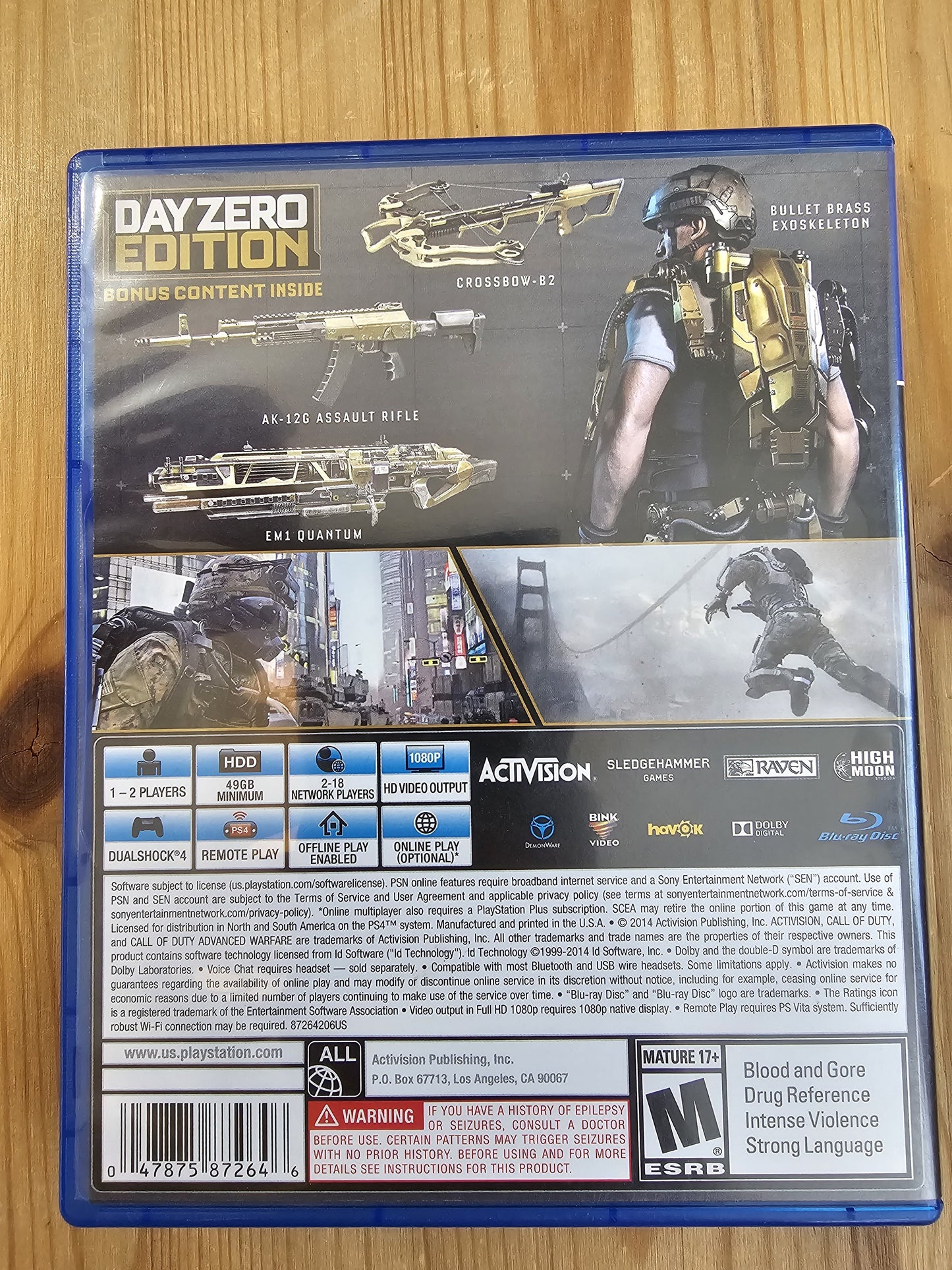 Call of Duty: Advanced Warfare Day Zero Edition | Sony PlayStation 4 (2014)