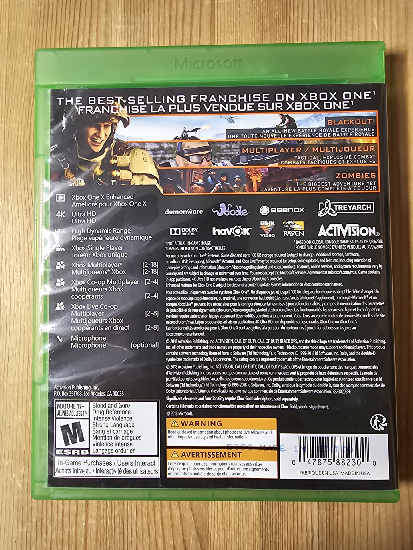 Call of Duty Black Ops 4 | Microsoft Xbox One