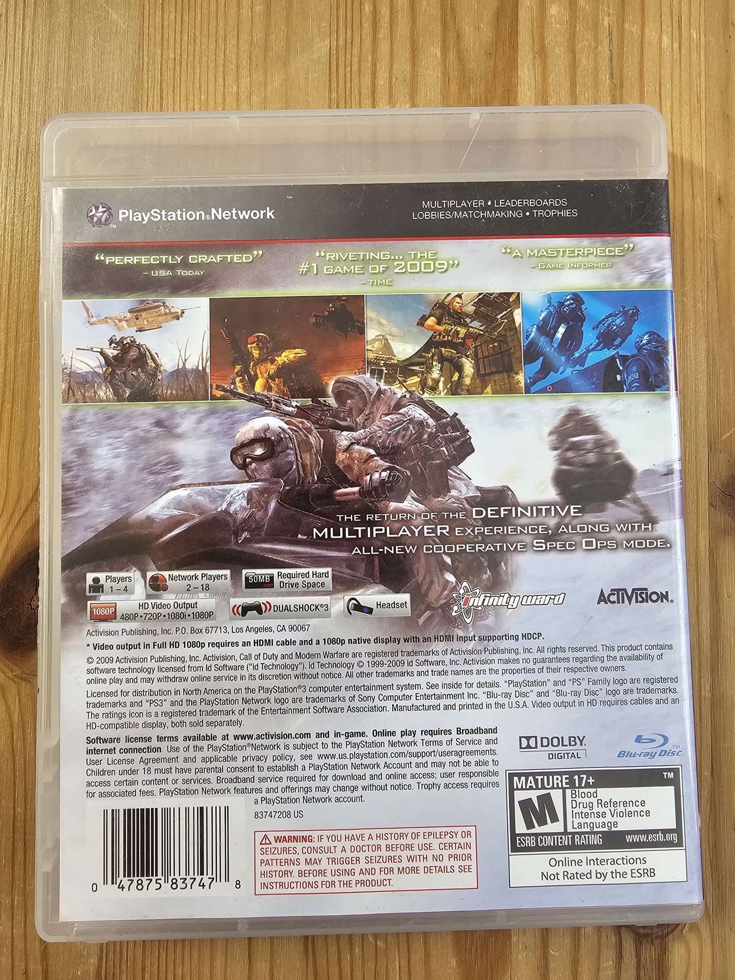 Call of Duty: Modern Warfare 2 | PlayStation 3 (2009)