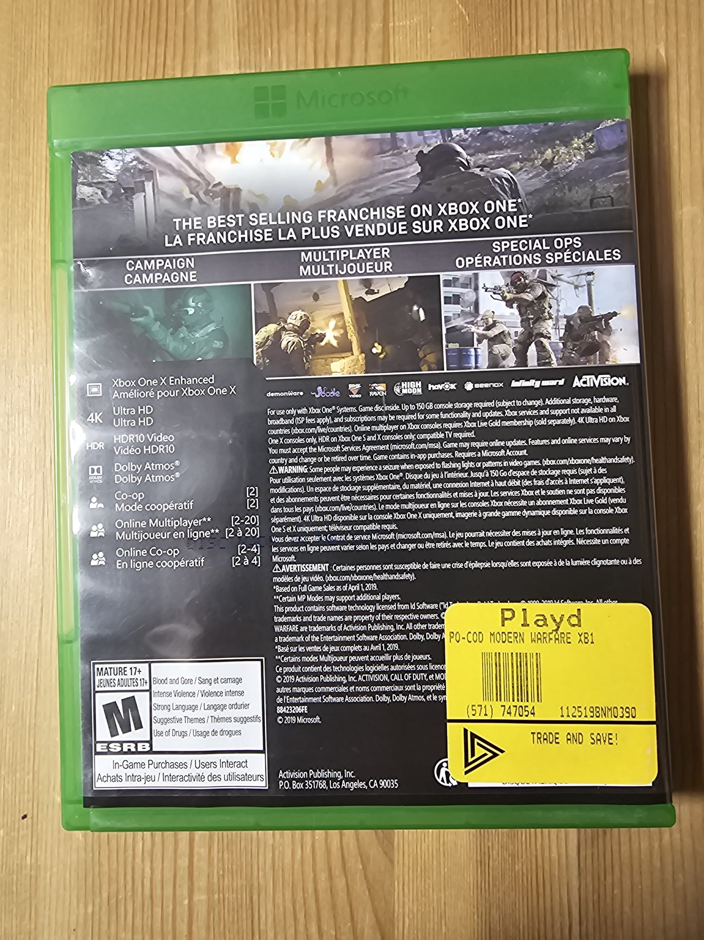 Call of Duty: Modern Warfare | Microsoft Xbox One