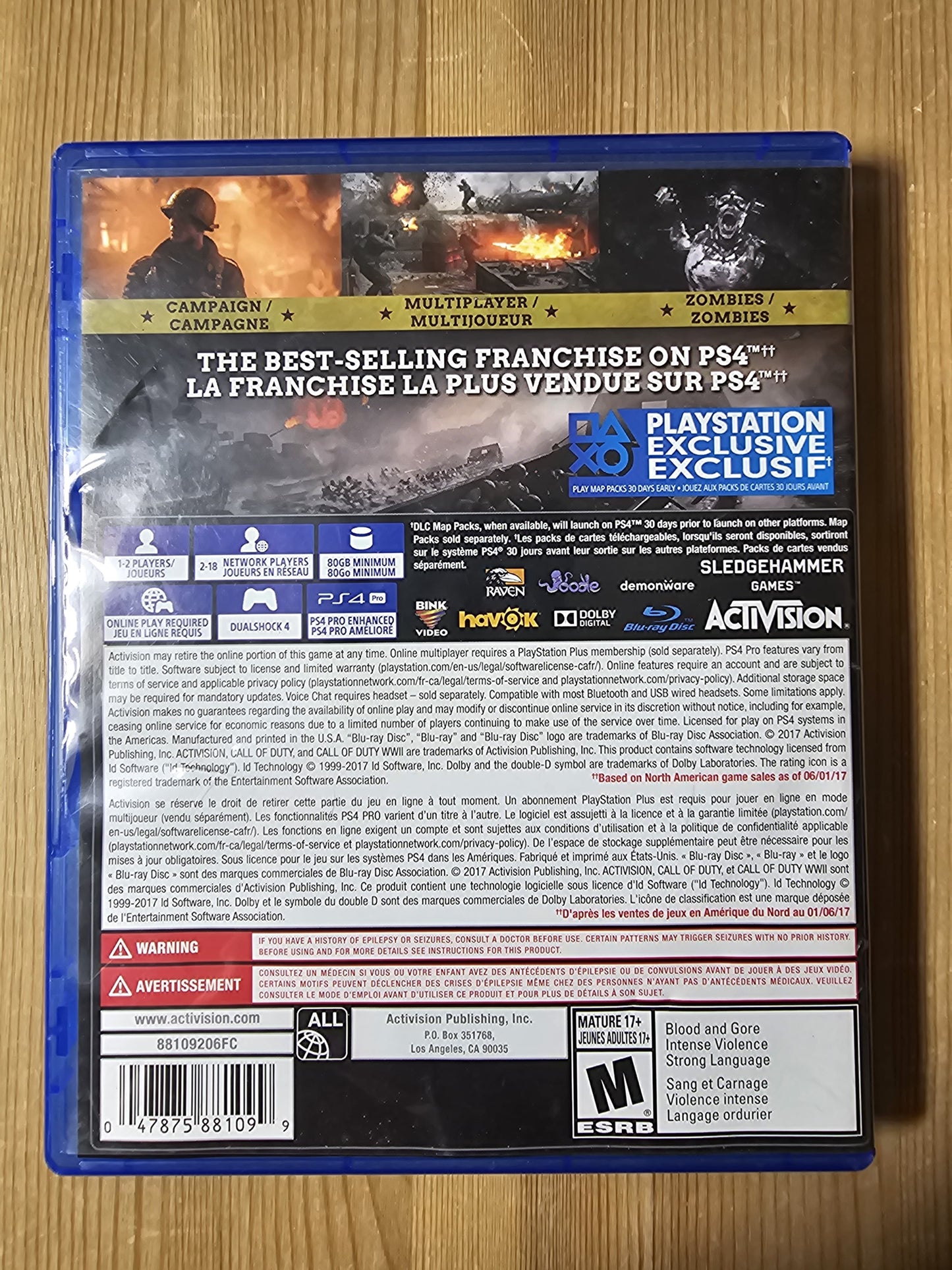 Call of Duty WWII | Sony PlayStation 4 (2017)
