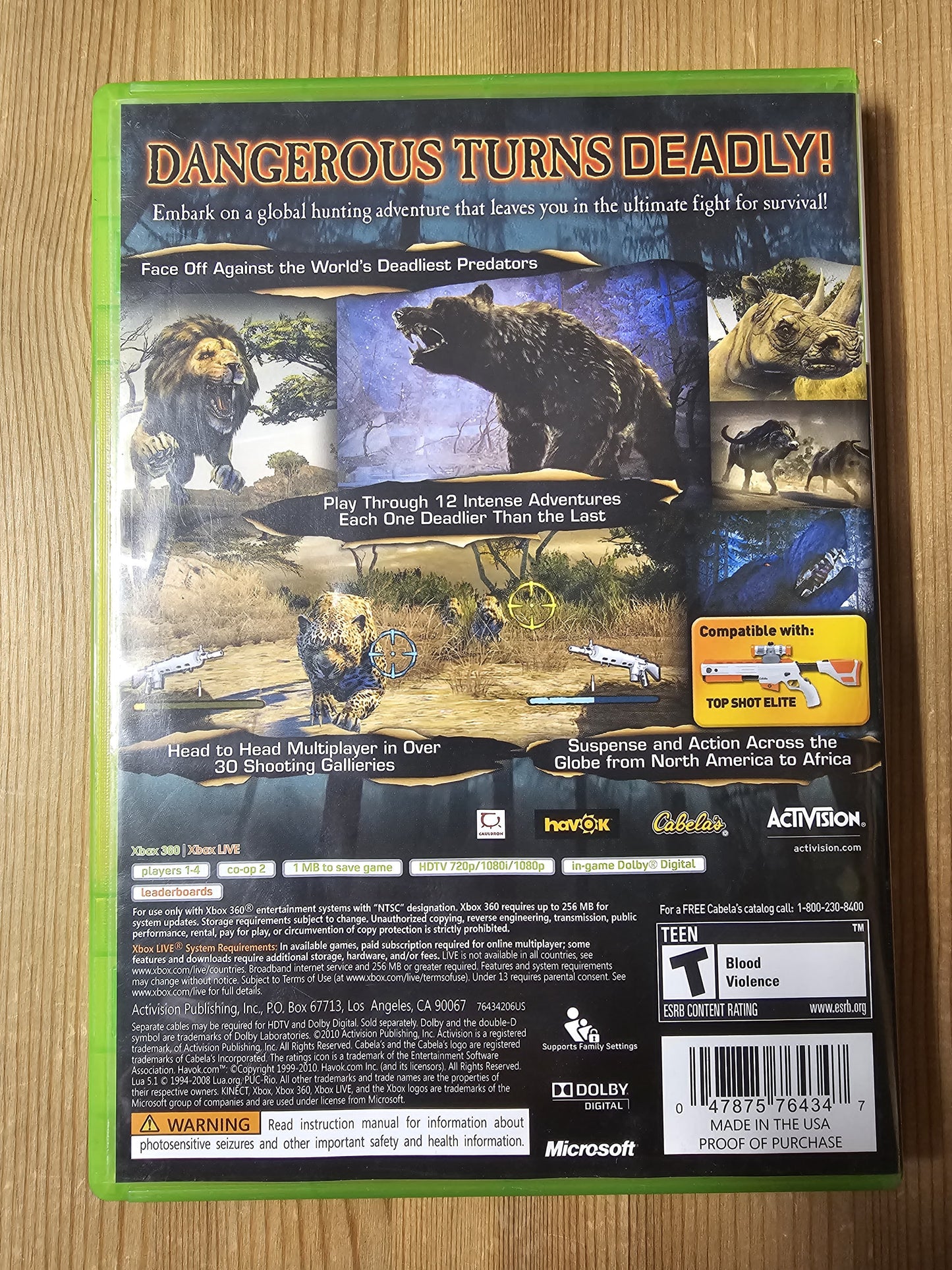 Cabela's Dangerous Hunts 2011 | Microsoft Xbox 360 (2010)