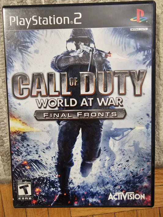 Call of Duty: World at War Final Fronts | Sony PlayStation 2 (2008)
