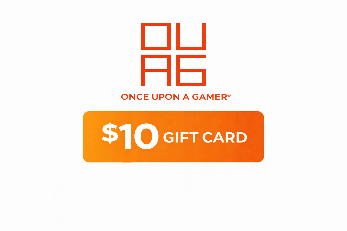Once Upon a Gamer gift card
