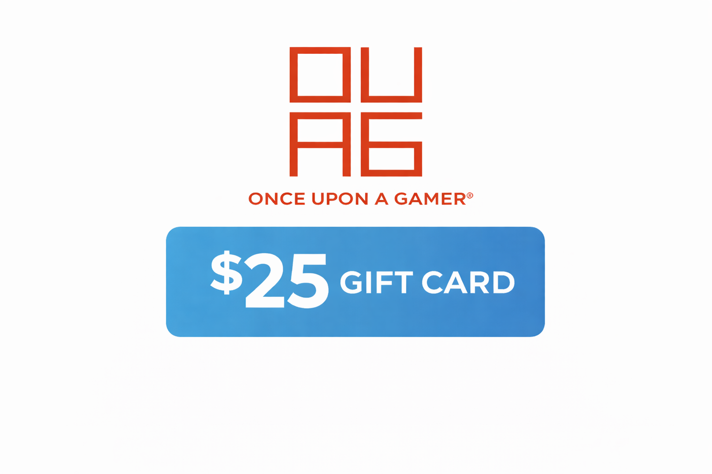 Once Upon a Gamer gift card