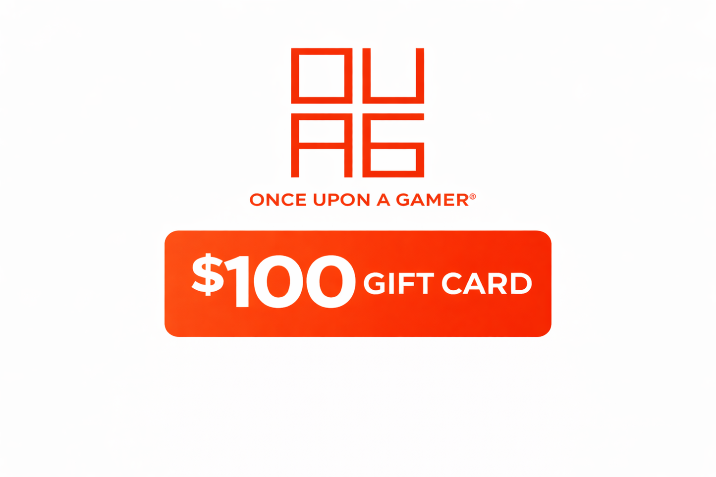 Once Upon a Gamer gift card