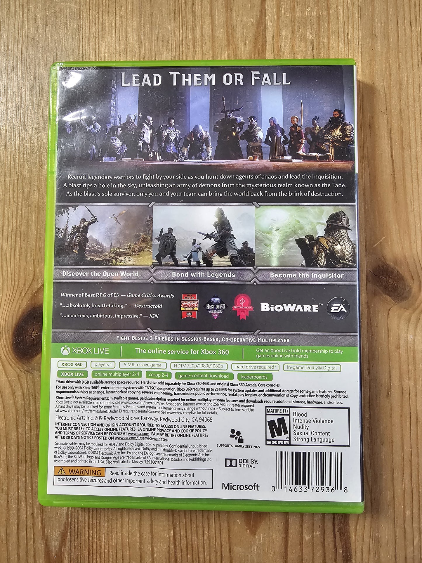 Dragon Age Inquisition | Microsoft Xbox 360