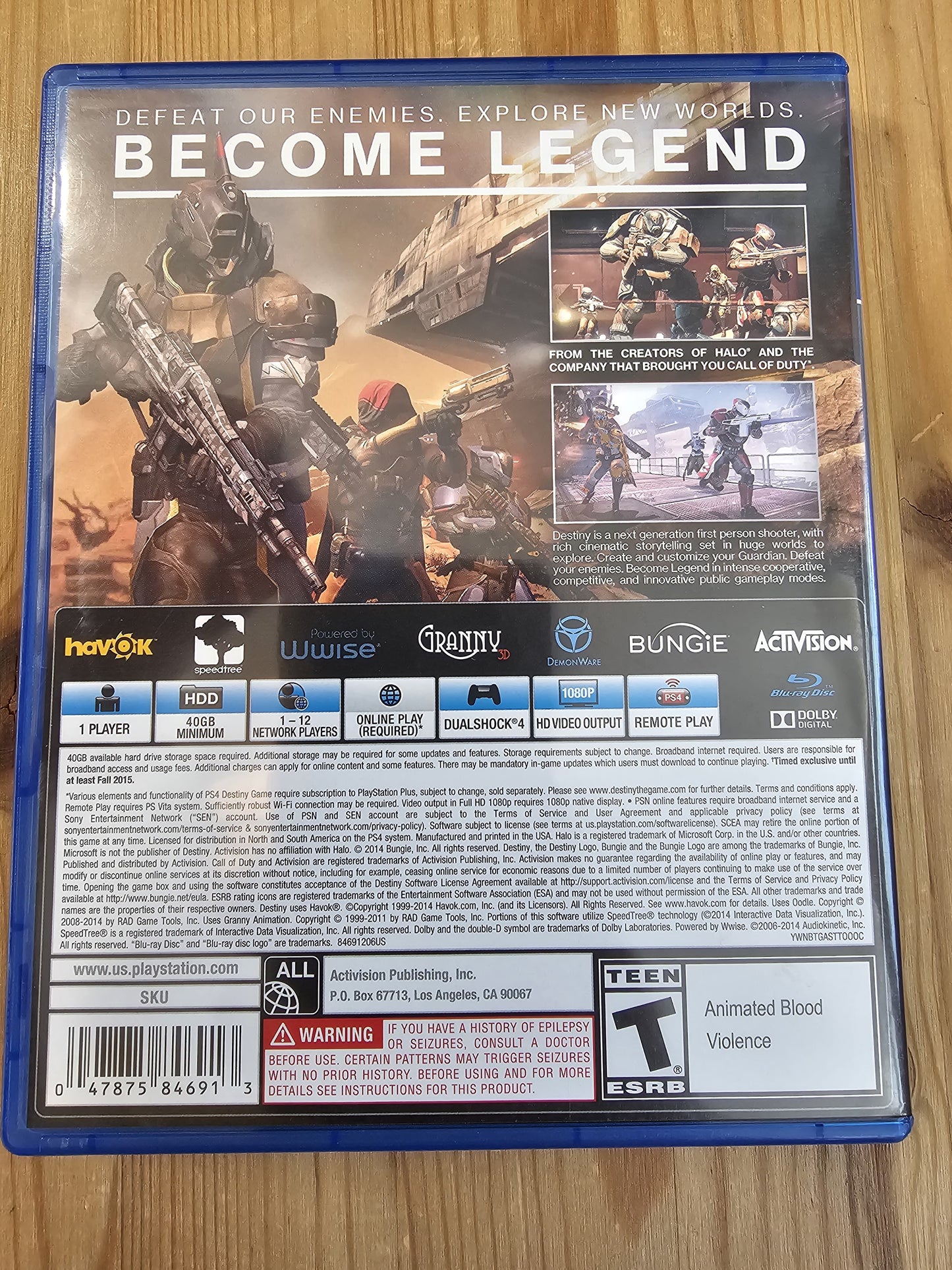 Destiny | Sony PlayStation 4 (2014)