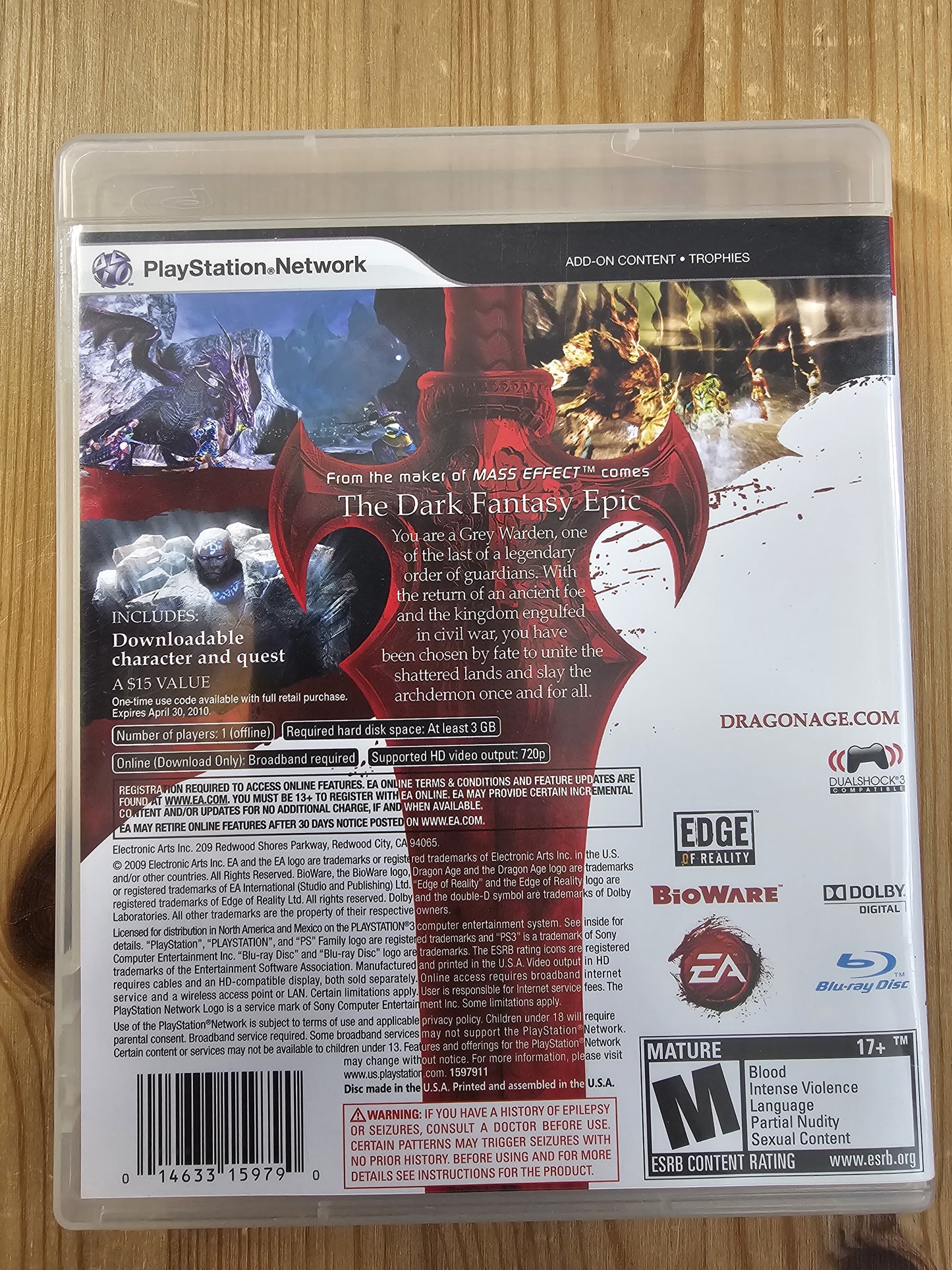 Dragon Age Origins | Sony PlayStation 3
