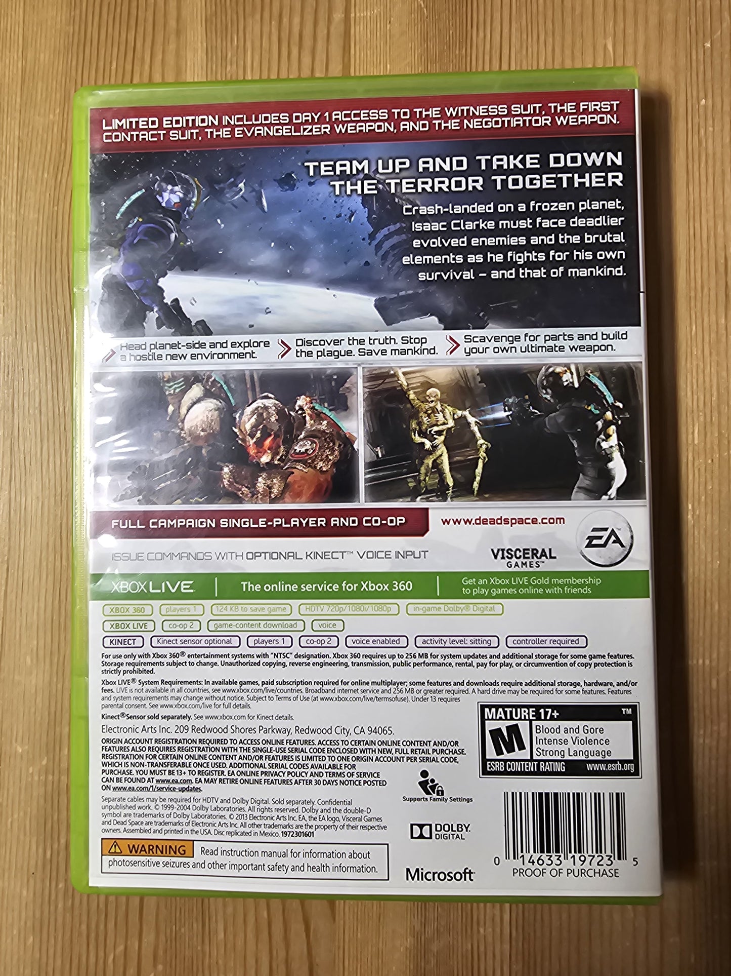 Dead Space 3  [Limited Edition] | Microsoft Xbox 360 (2013)