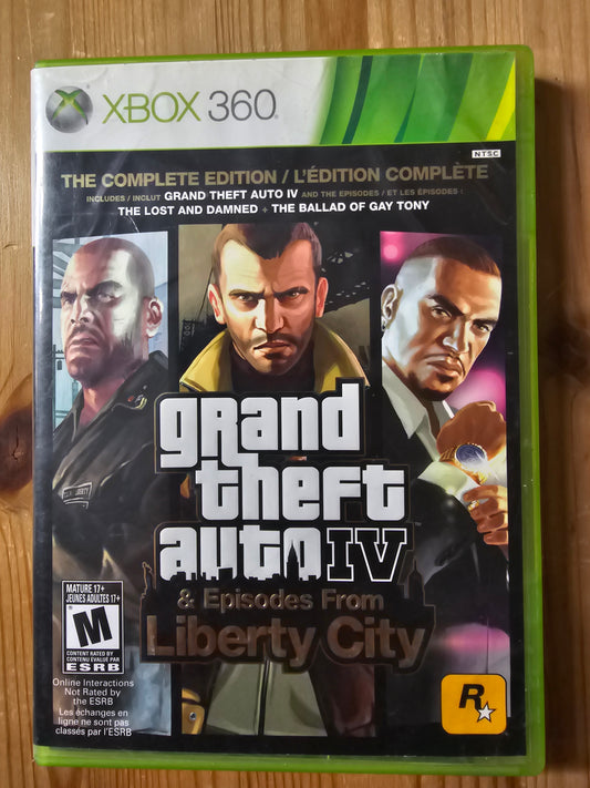 Grand Theft Auto IV Episodes from Liberty City Complete Edition | Microsoft Xbox 360 (2009)