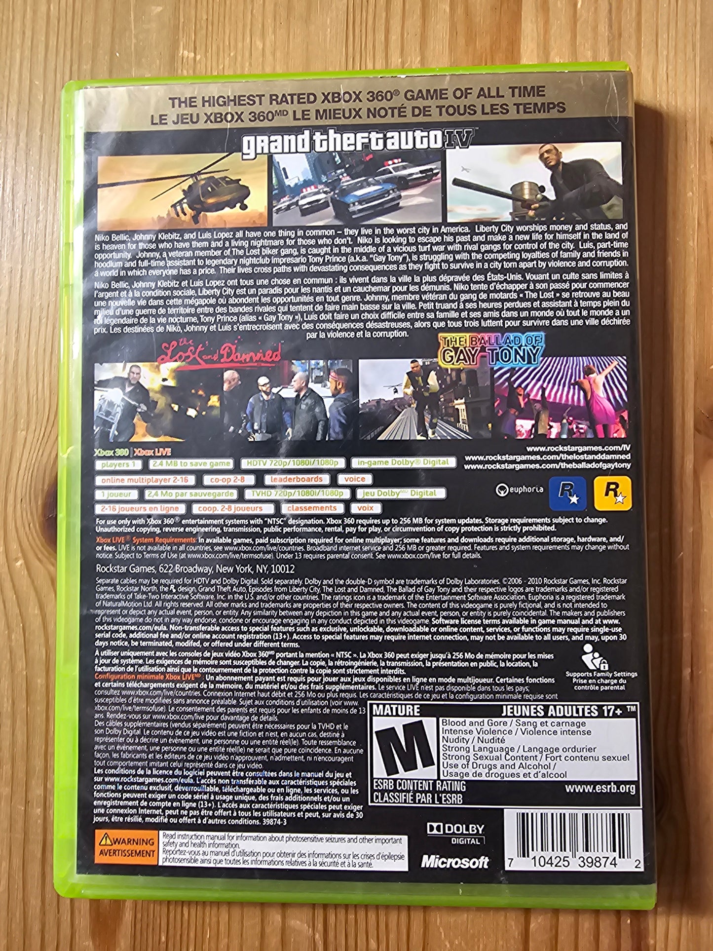 Grand Theft Auto IV Episodes from Liberty City Complete Edition | Microsoft Xbox 360 (2009)
