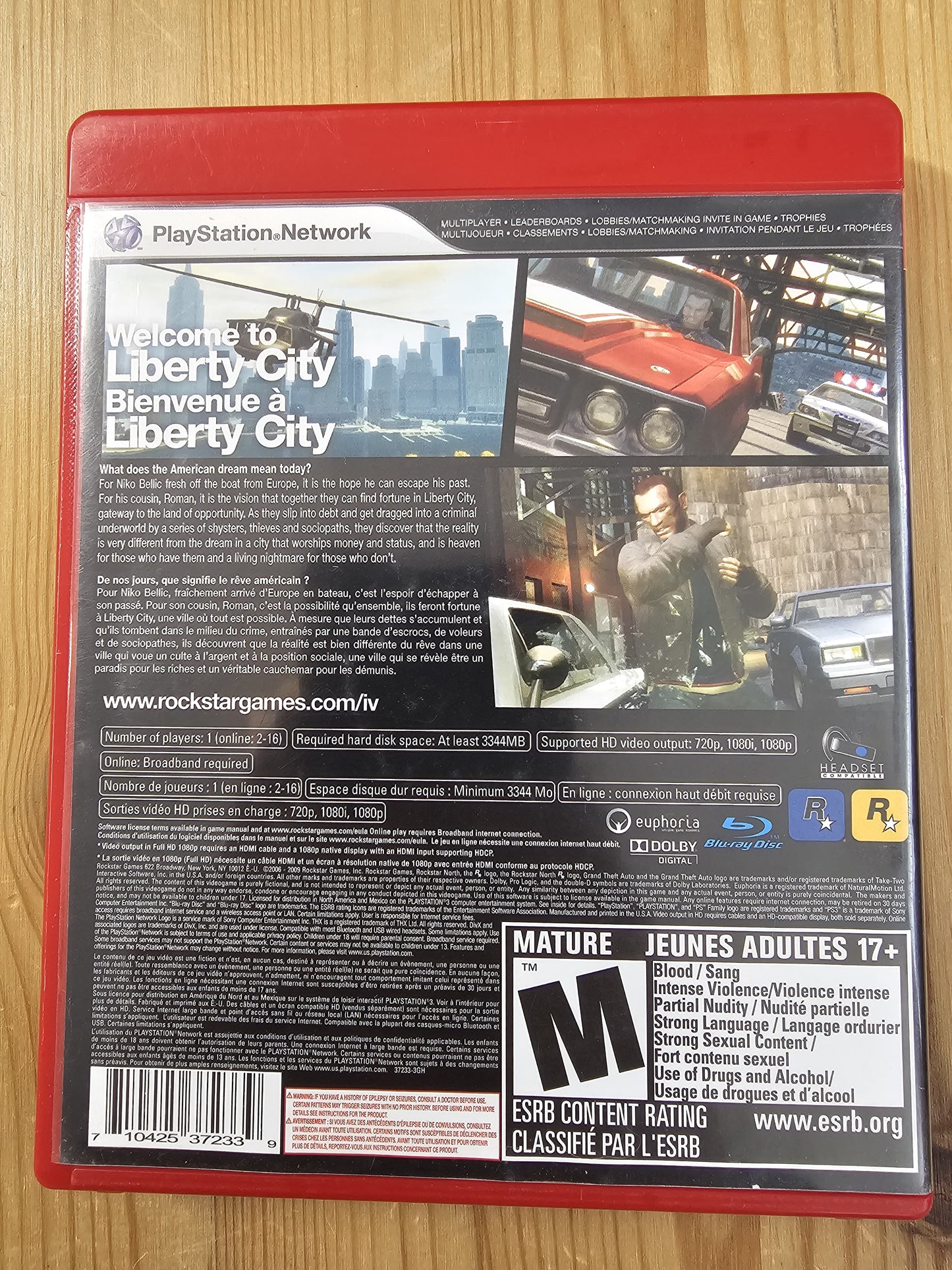 Grand Theft Auto IV  Greatest Hits | Sony PlayStation 3 (2008)