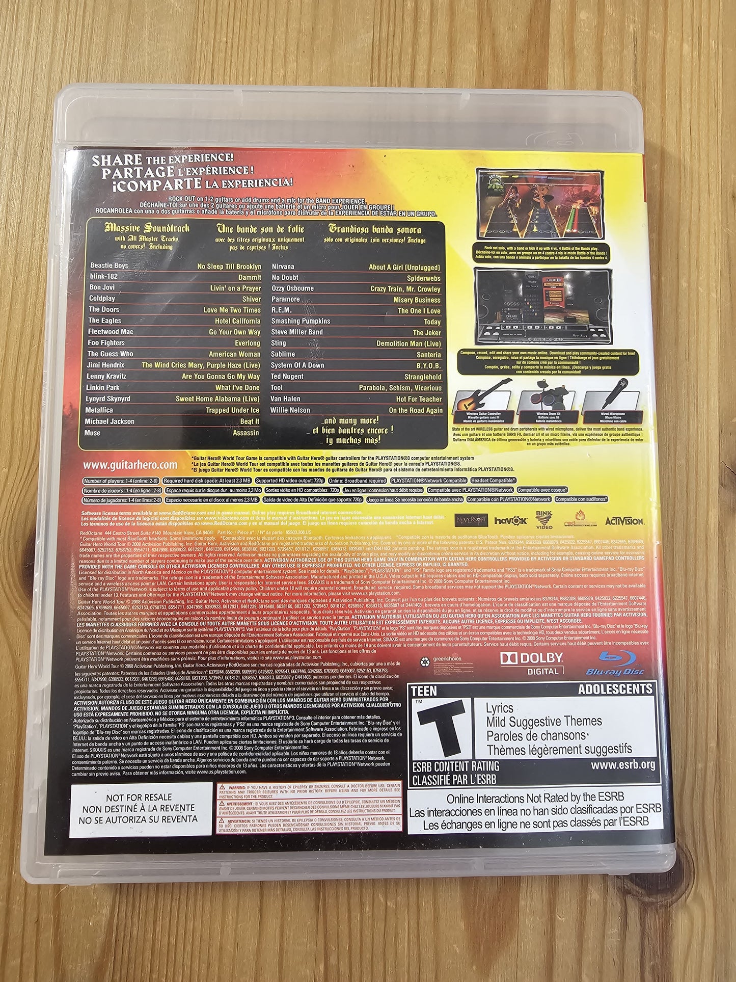 Guitar Hero World Tour | Sony PlayStation 3