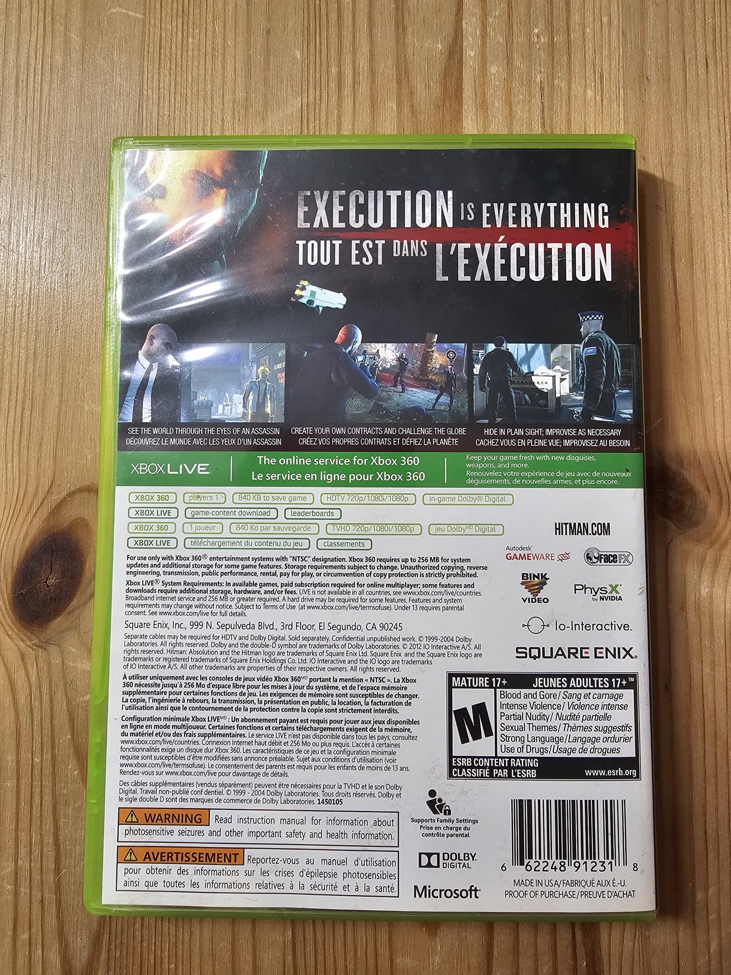 Hitman: Absolution | Microsoft Xbox 360 (2012)