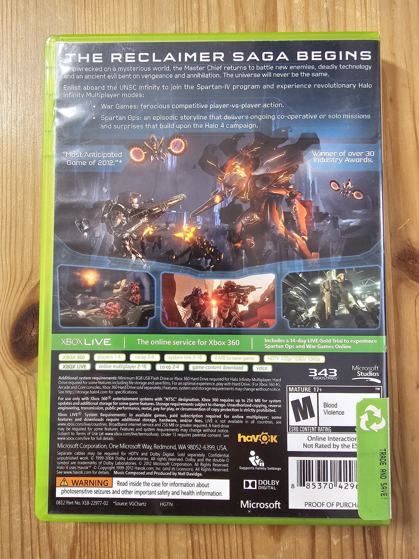 Halo 4 | Microsoft Xbox 360 (2012)