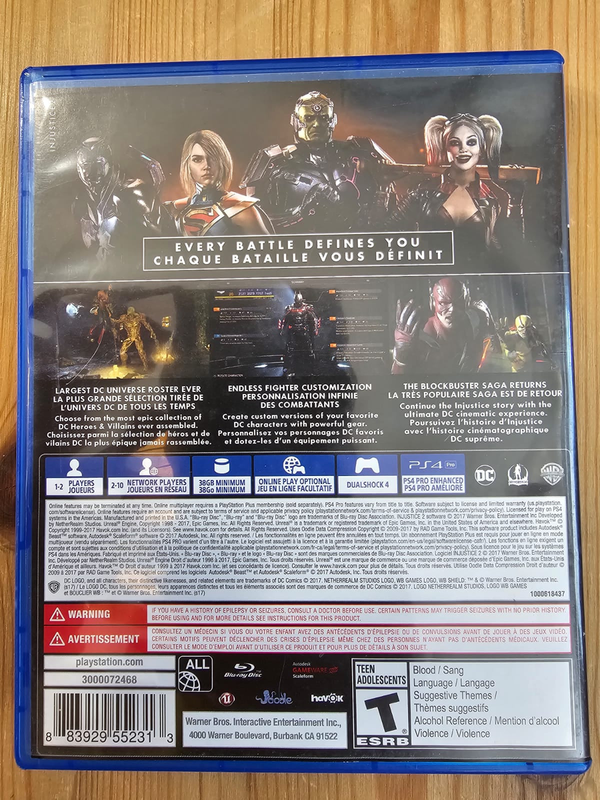 Injustice 2 | Sony PlayStation 4 (2017)