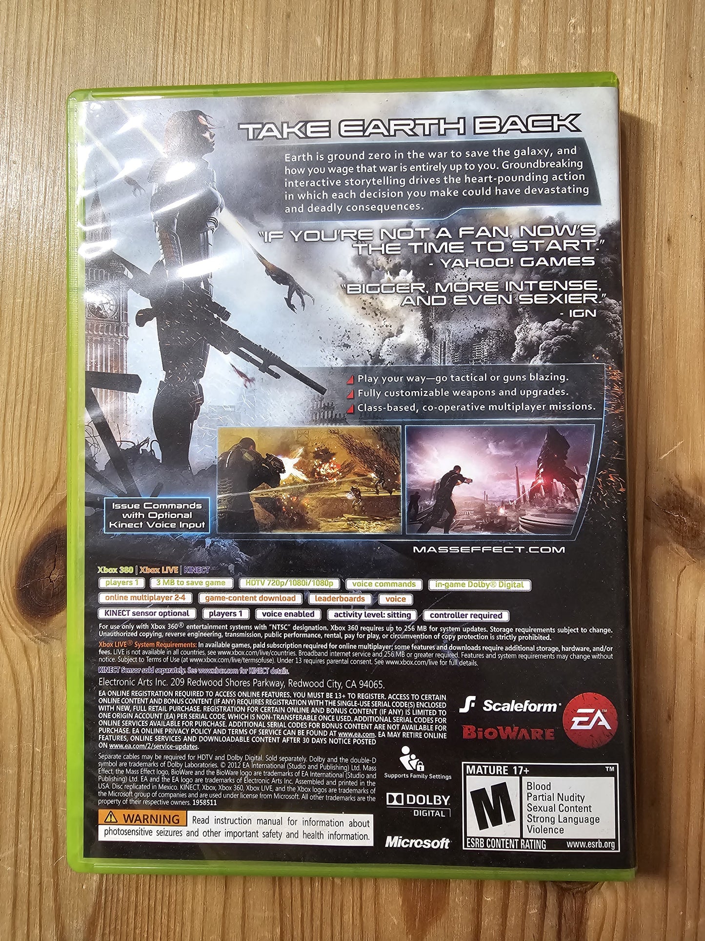 Mass Effect 3 | Microsoft Xbox 360