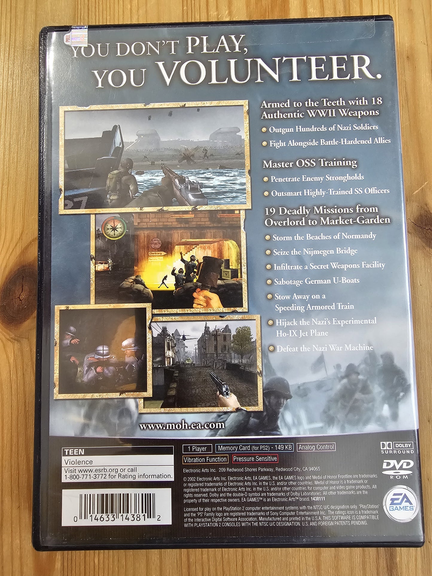 Medal Of Honor Frontline | Sony PlayStation (2002)