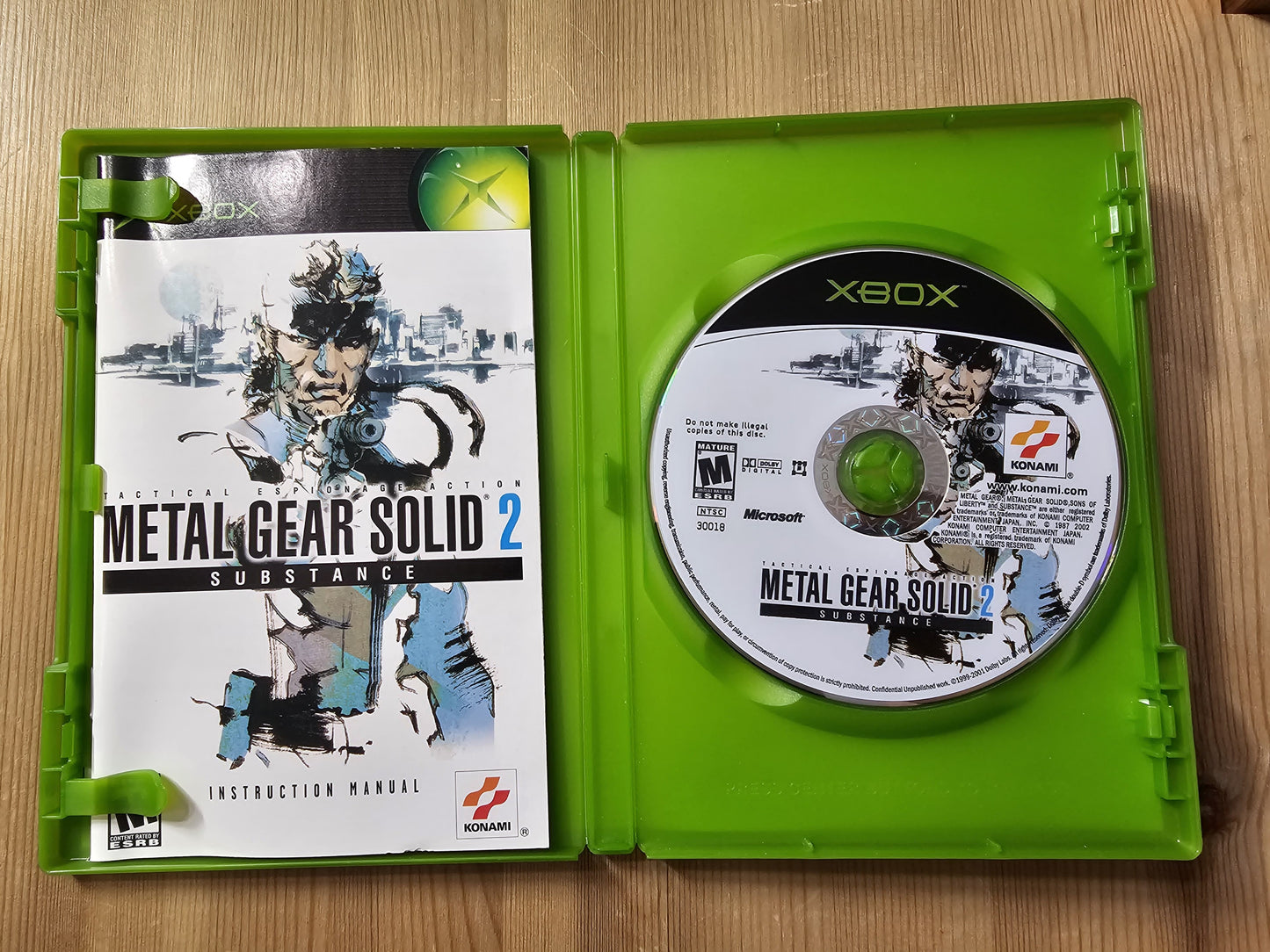 Metal Gear Solid 2: Substance | Microsoft Xbox (2002)