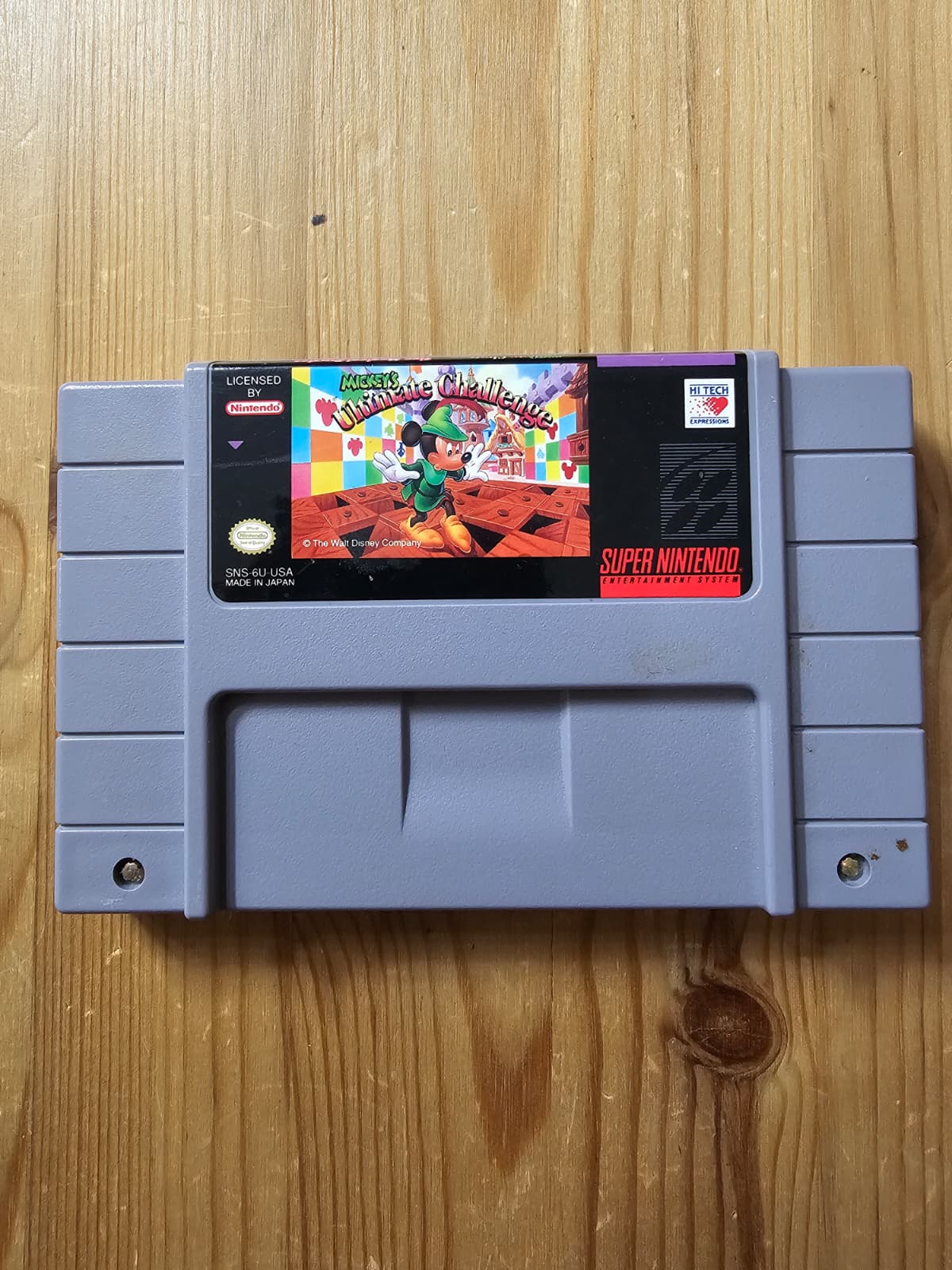 Mickey's Ultimate Challenge | Super Nintendo SNES (1994)