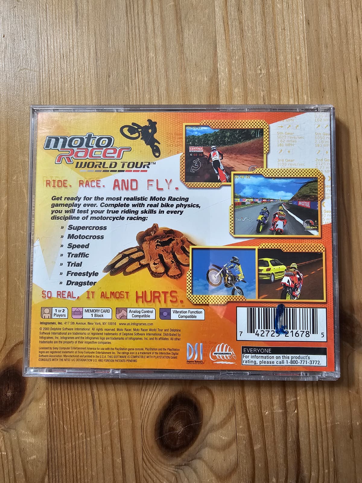 Moto Racer World Tour | Sony PlayStation 1 (2000)