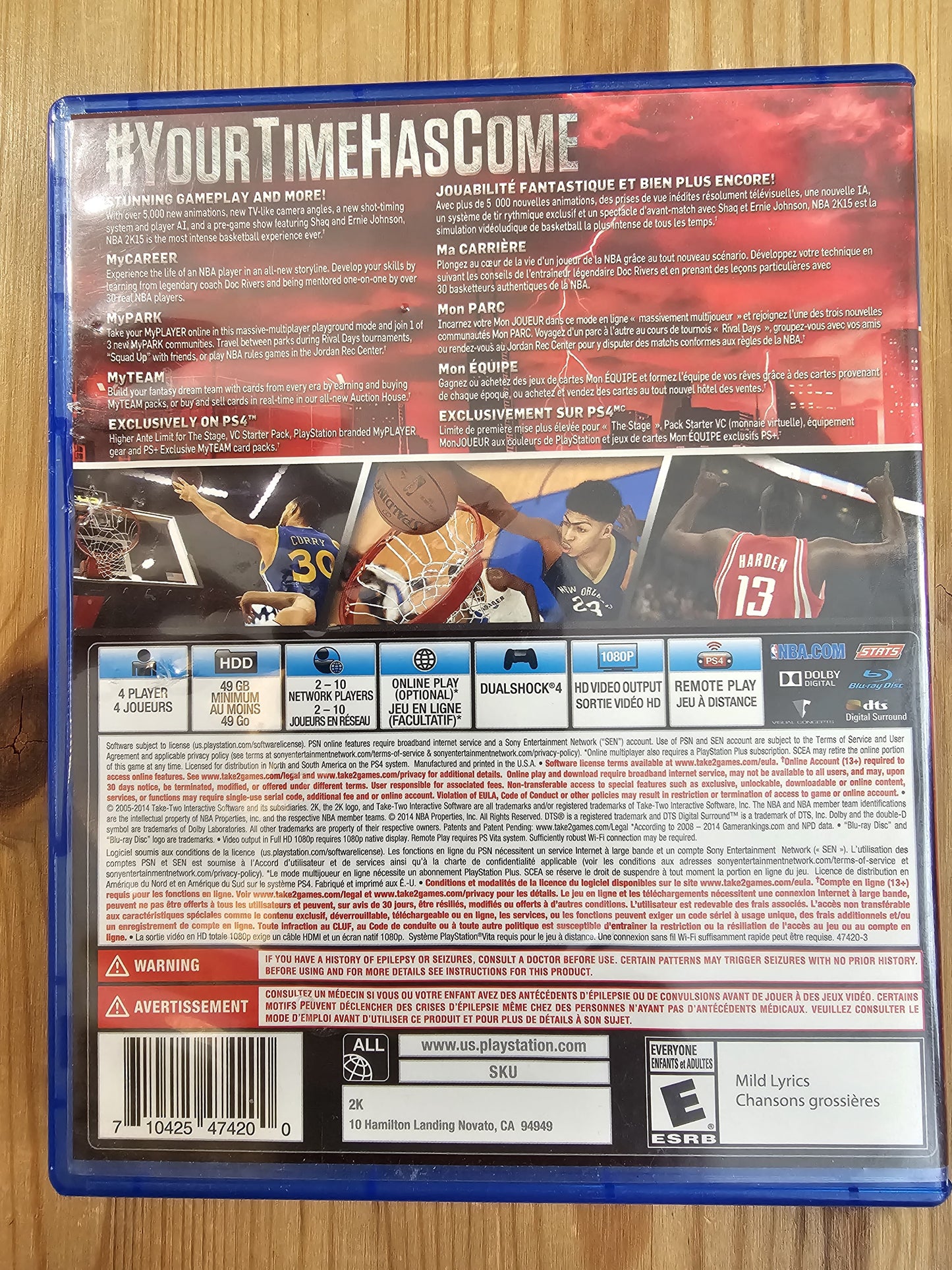 NBA 2K15 | Sony PlayStation 4 (2014)