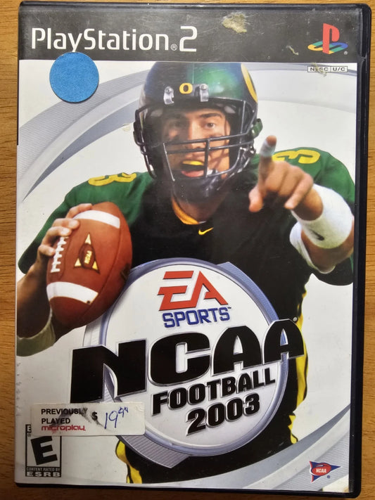 NCAA Football 2003 | PlayStation 2