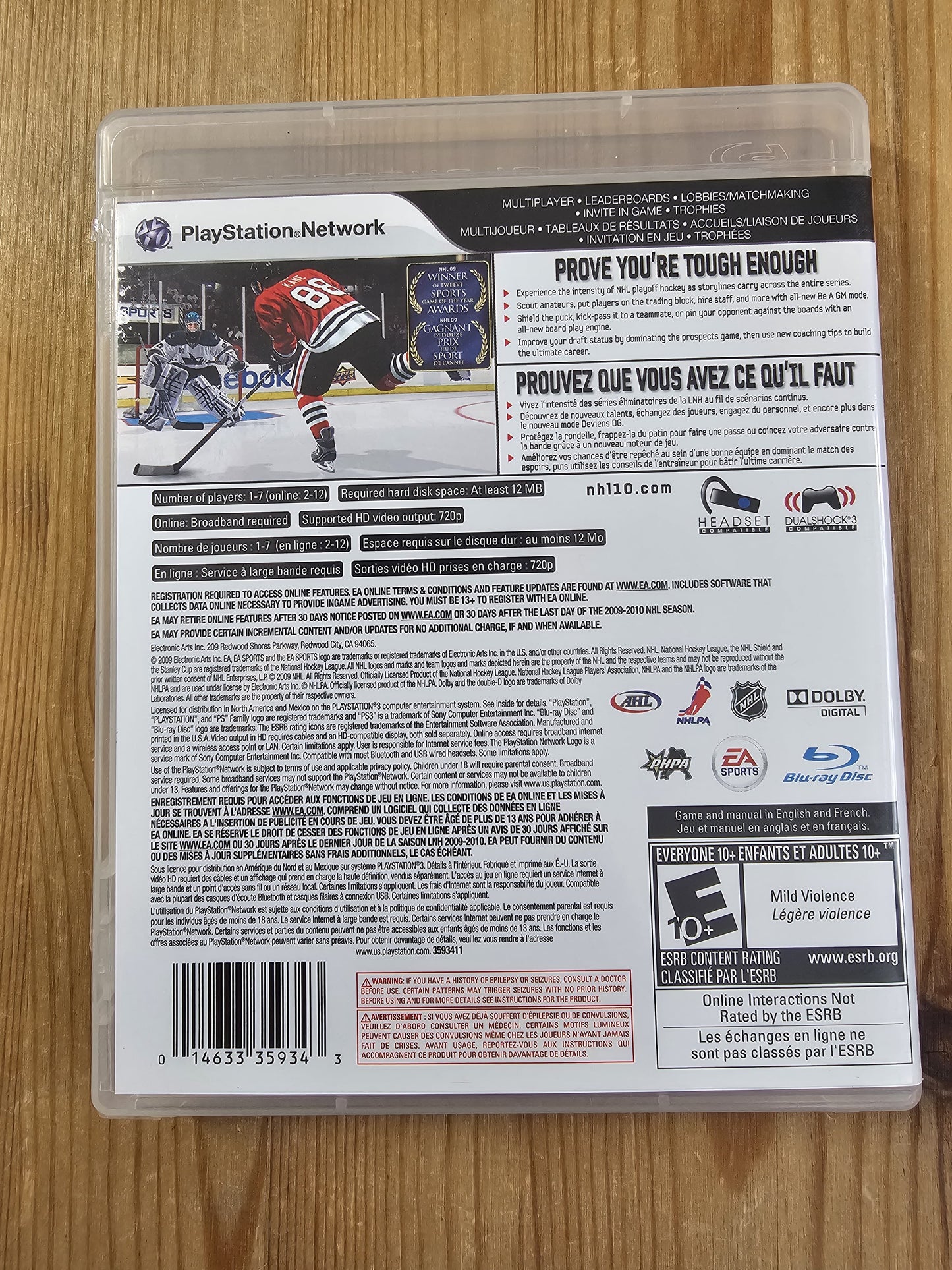 NHL 10 | Sony PlayStation 3 (2009)