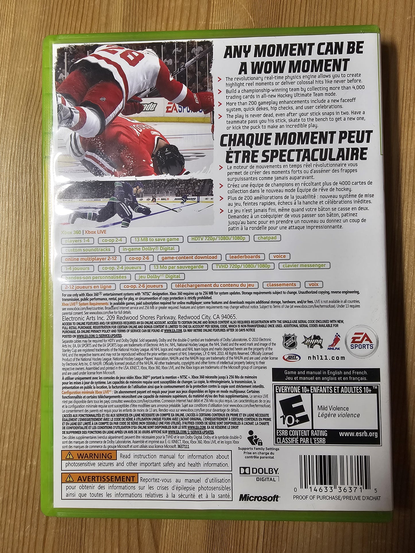 NHL 11 | Microsoft Xbox 360 (2010)