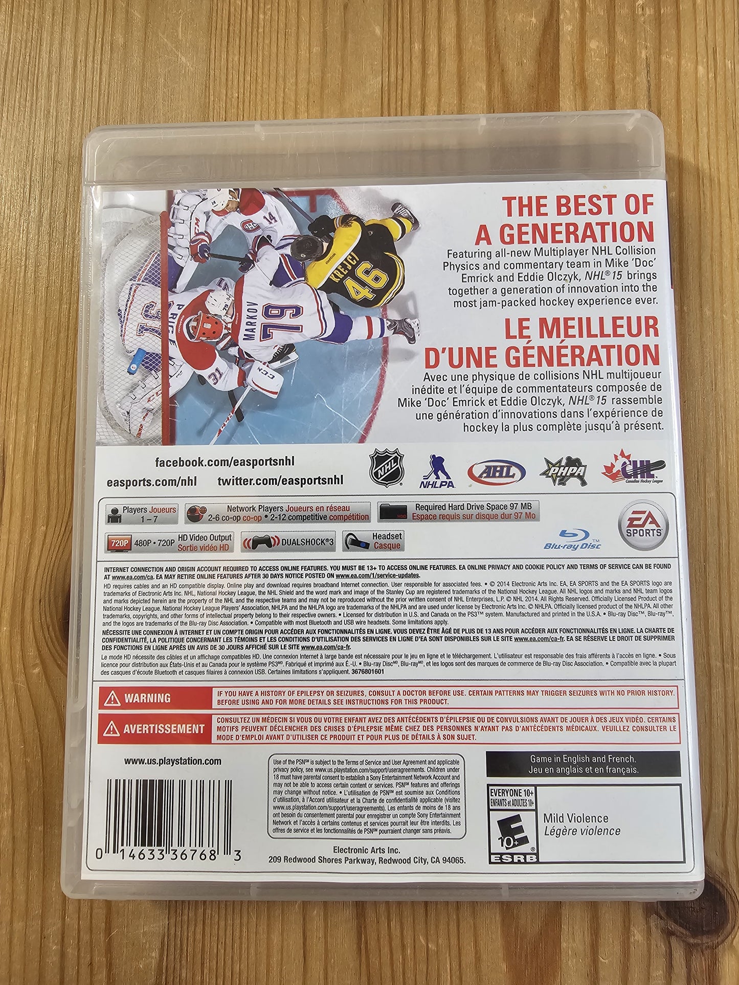 NHL 15 | Sony PlayStation 3 (2014)