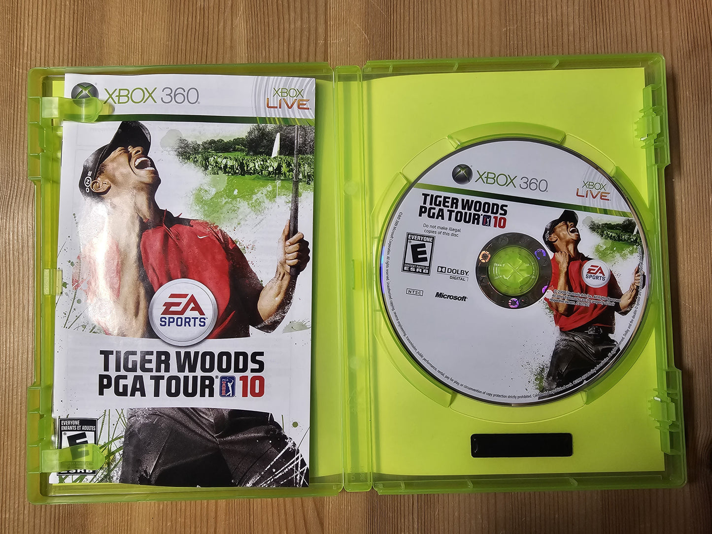 Tiger Woods PGA Tour 10 | Microsoft Xbox 360