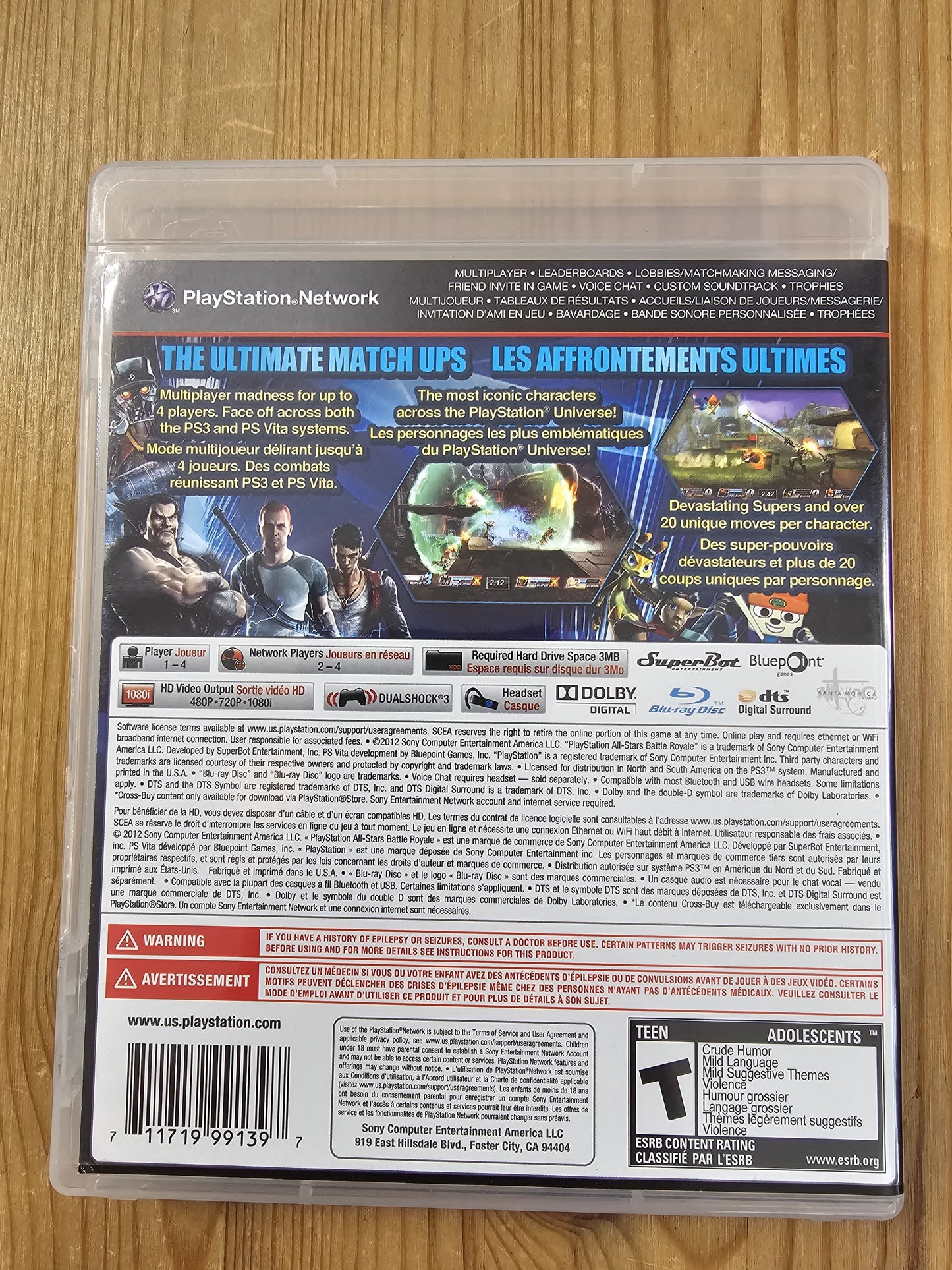 All-Stars Battle Royale | Sony Playstation 3 (2012)