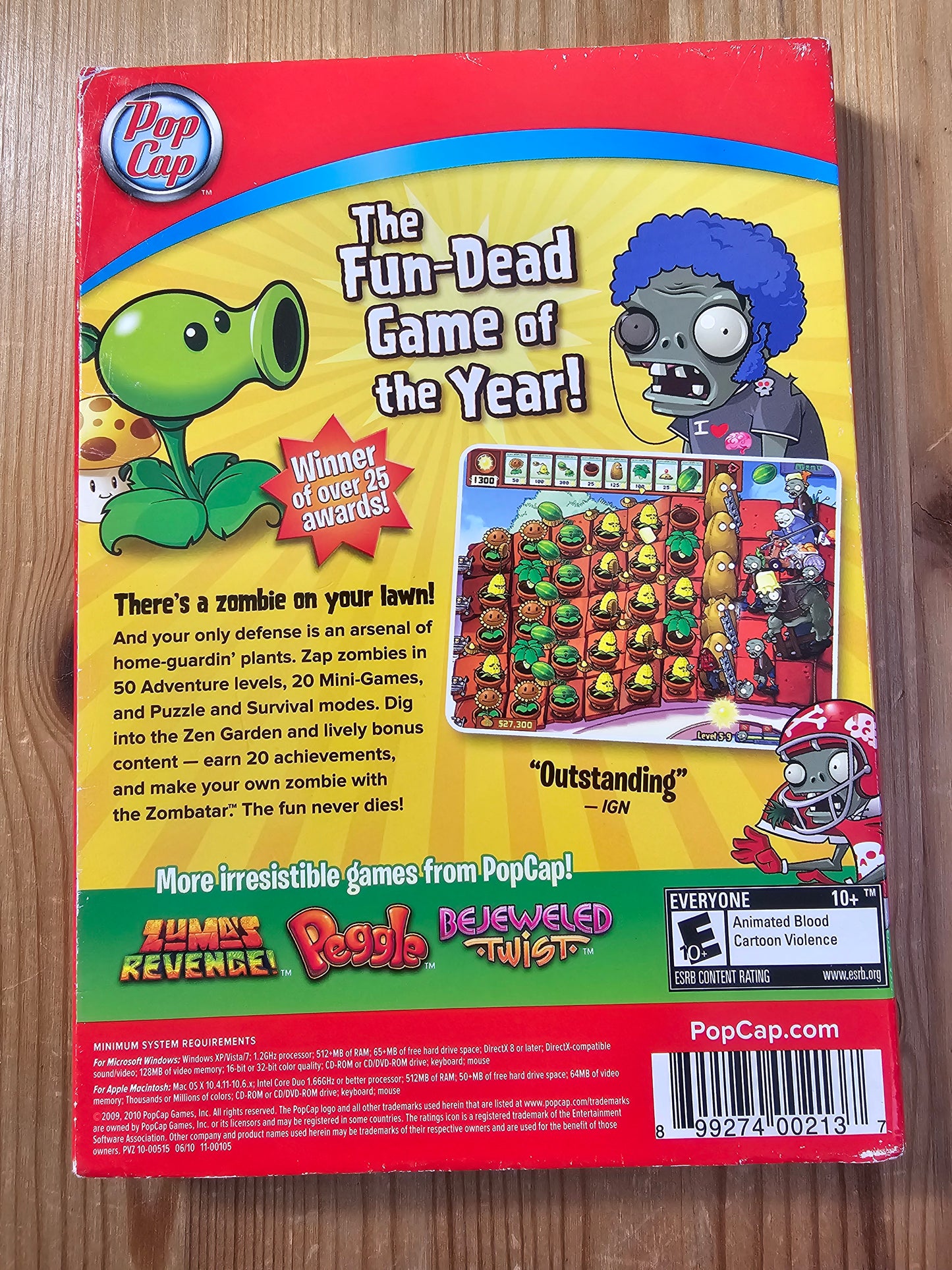 Plants Vs Zombies Game of the Year Edition | PC/MAC