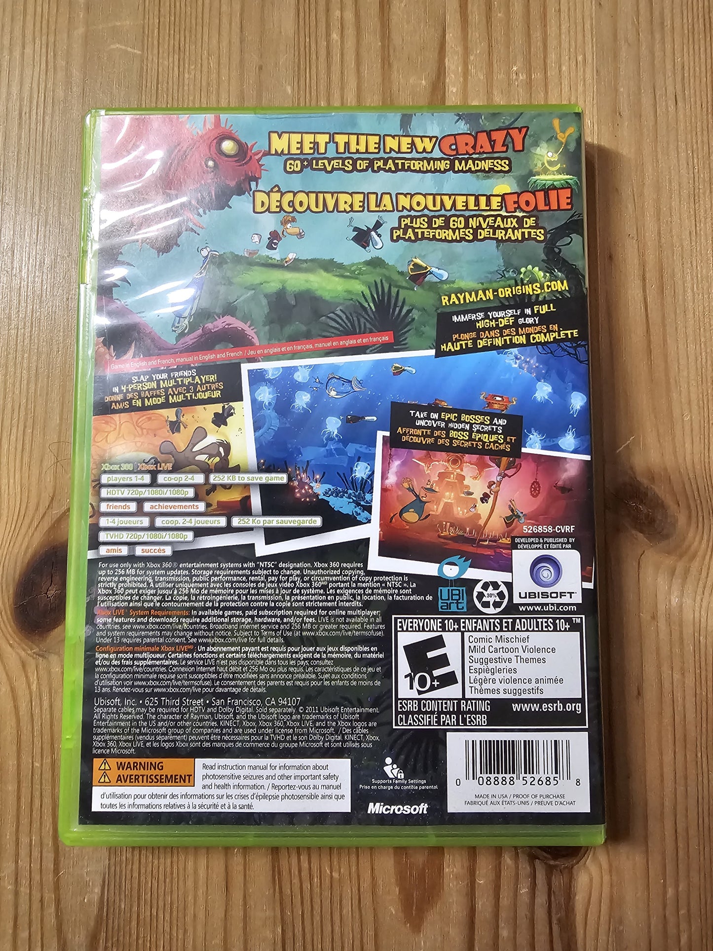Rayman Origins | Microsoft Xbox 360 (2011)