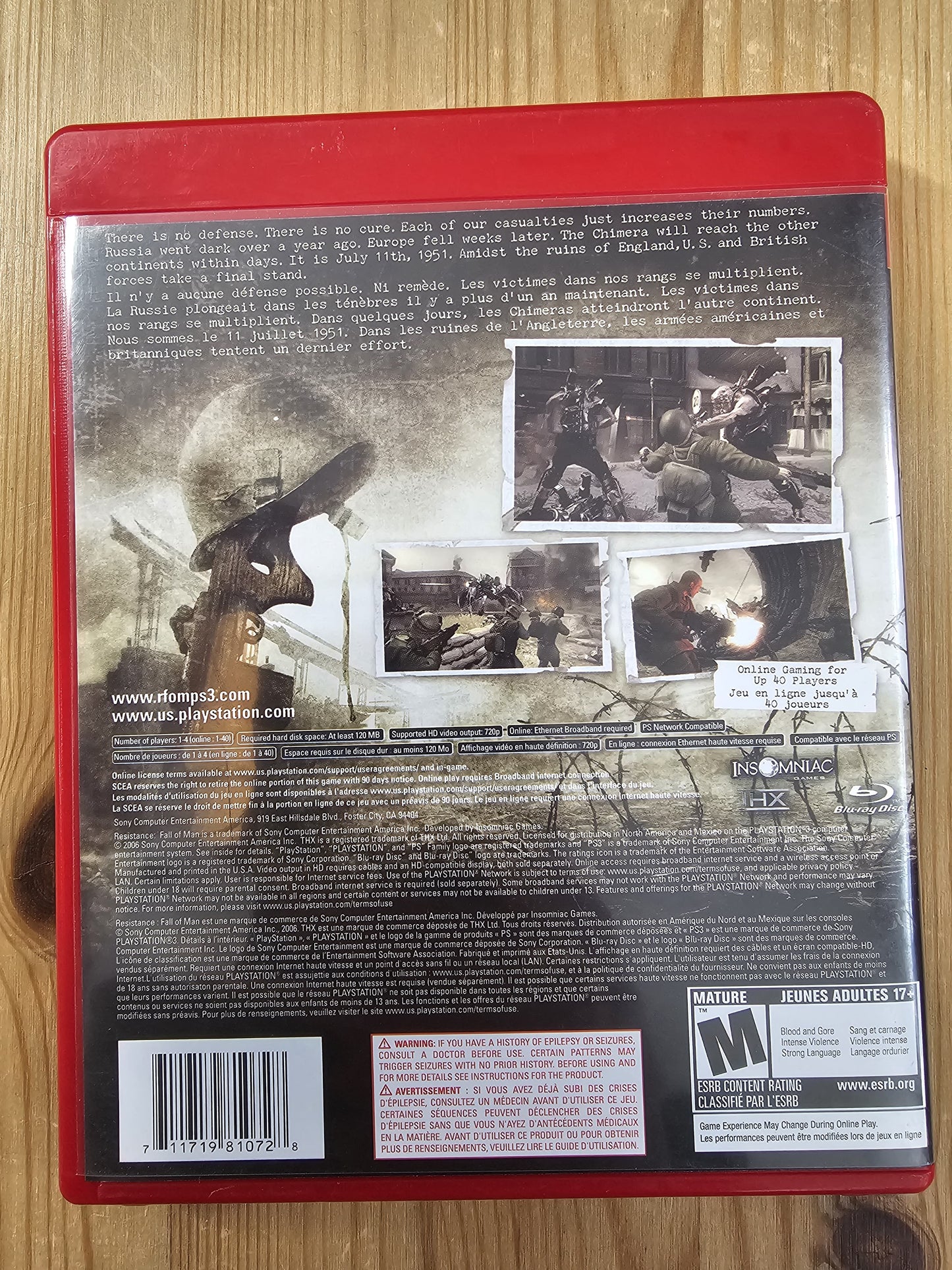 Resistance Fall of Man | Sony PlayStation 3