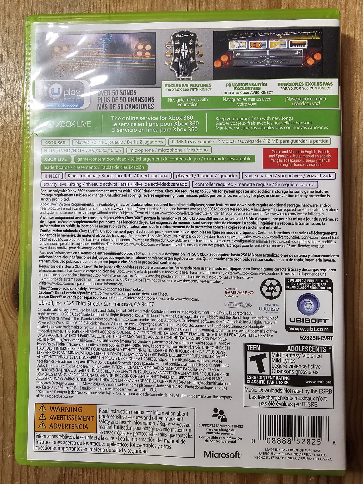Rocksmith 2014 Edition | Microsoft Xbox 360 (2014)
