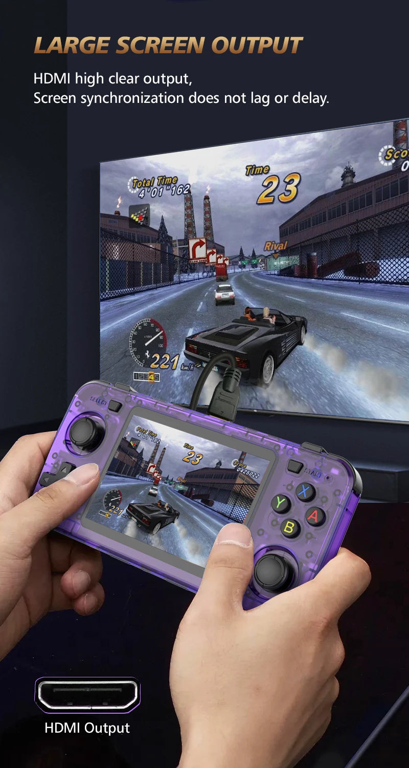 New R36H Game Console R36S