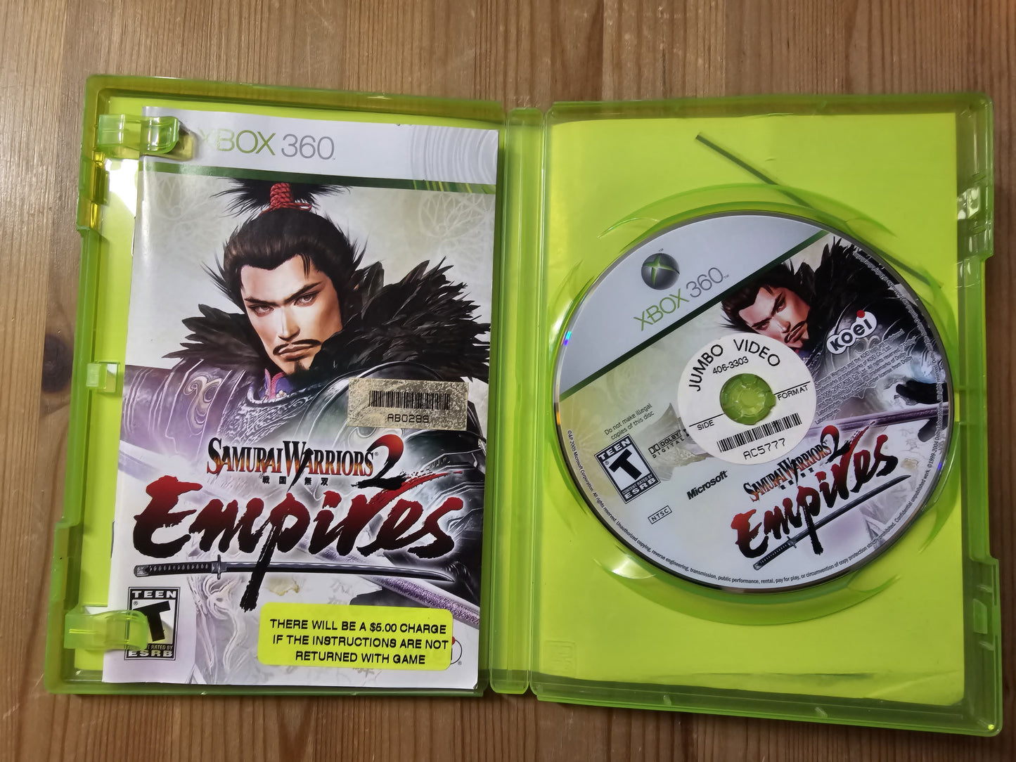 Samurai Warriors 2: Empires | Microsoft Xbox 360 (2007)