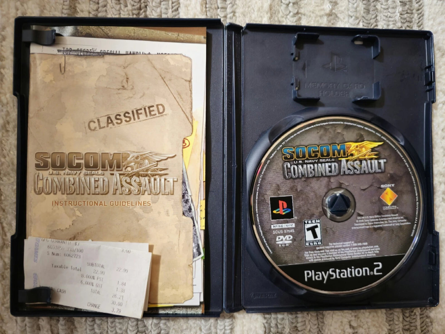 SOCOM: U.S. Navy SEALs Combined Assault | Sony PlayStation 2 (2006)