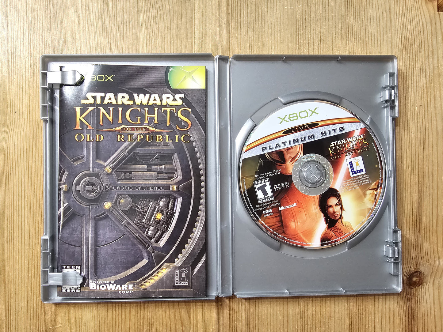 Star Wars Knights of the Old Republic: Platinum Hits | Microsoft Xbox (2003)