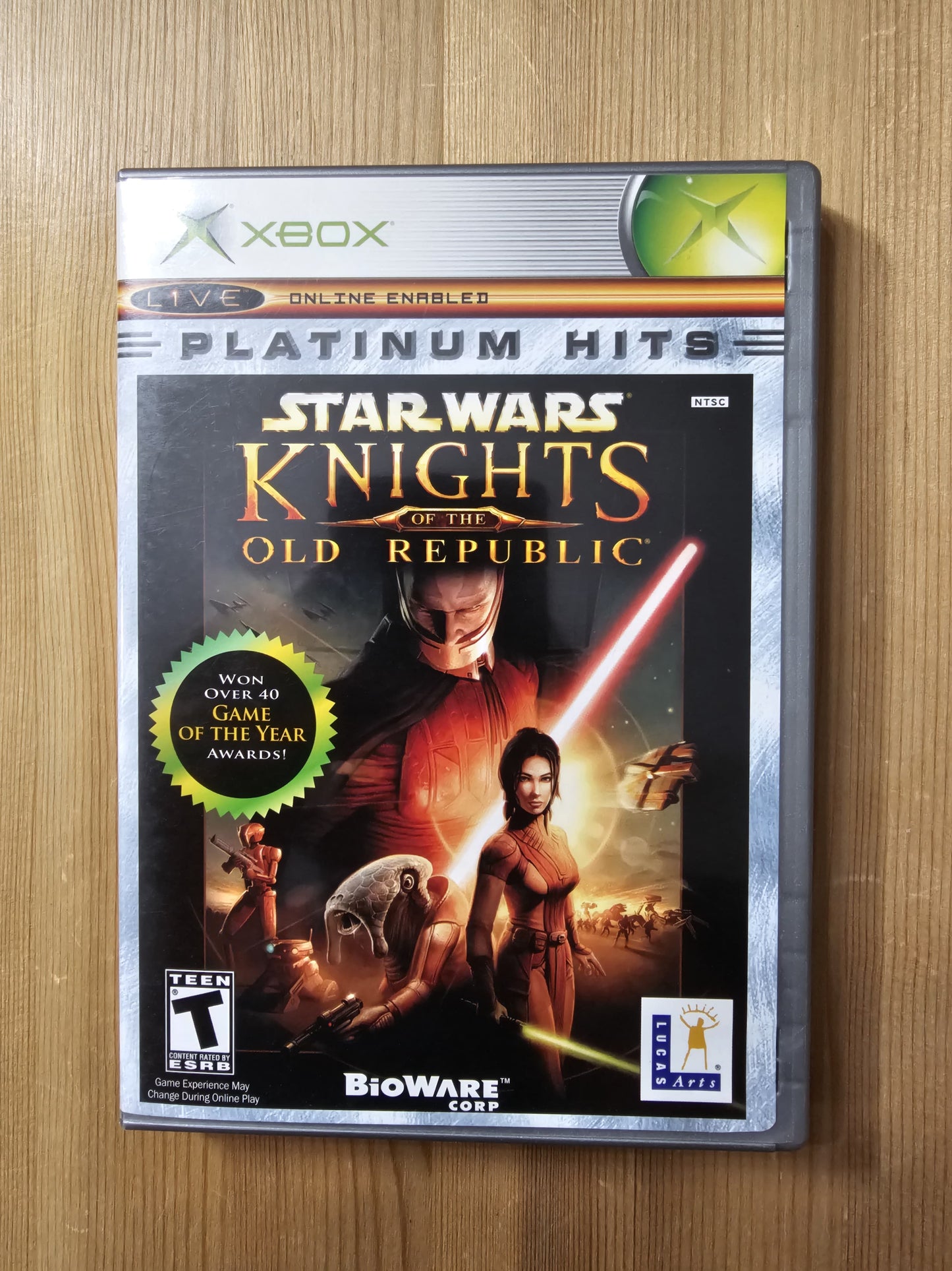 Star Wars Knights of the Old Republic: Platinum Hits | Microsoft Xbox (2003)