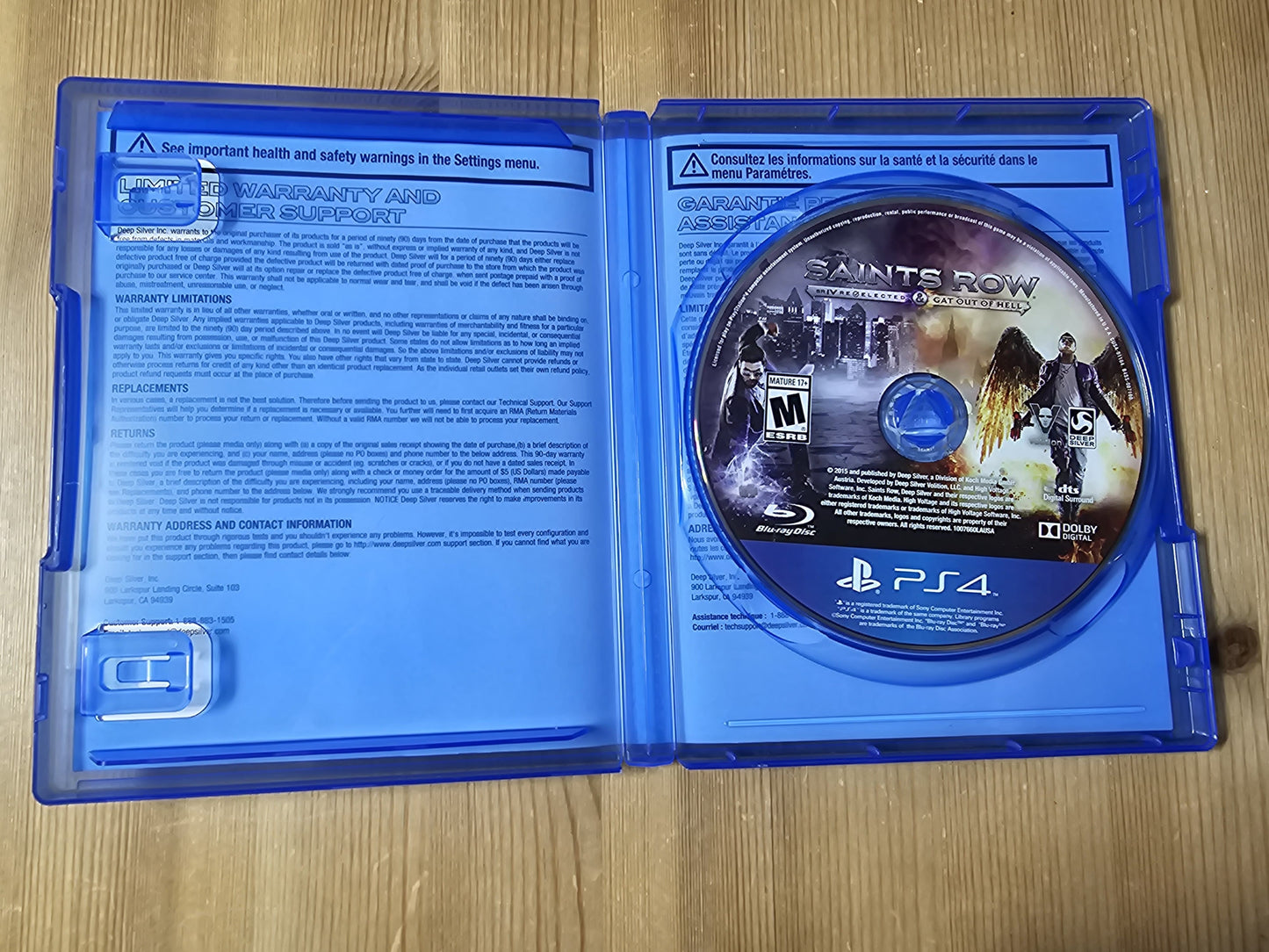 Saints Row IV: Re-Elected & Gat Out of Hell (Sony PlayStation 4 (2015)