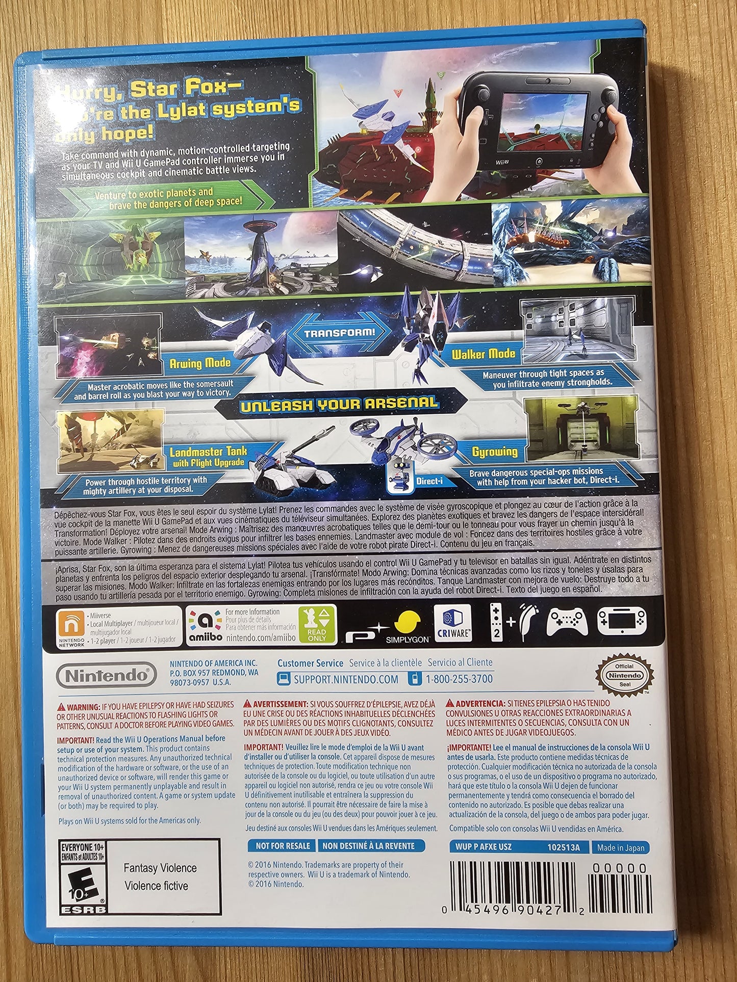 Star Fox Zero | Nintendo Wii U