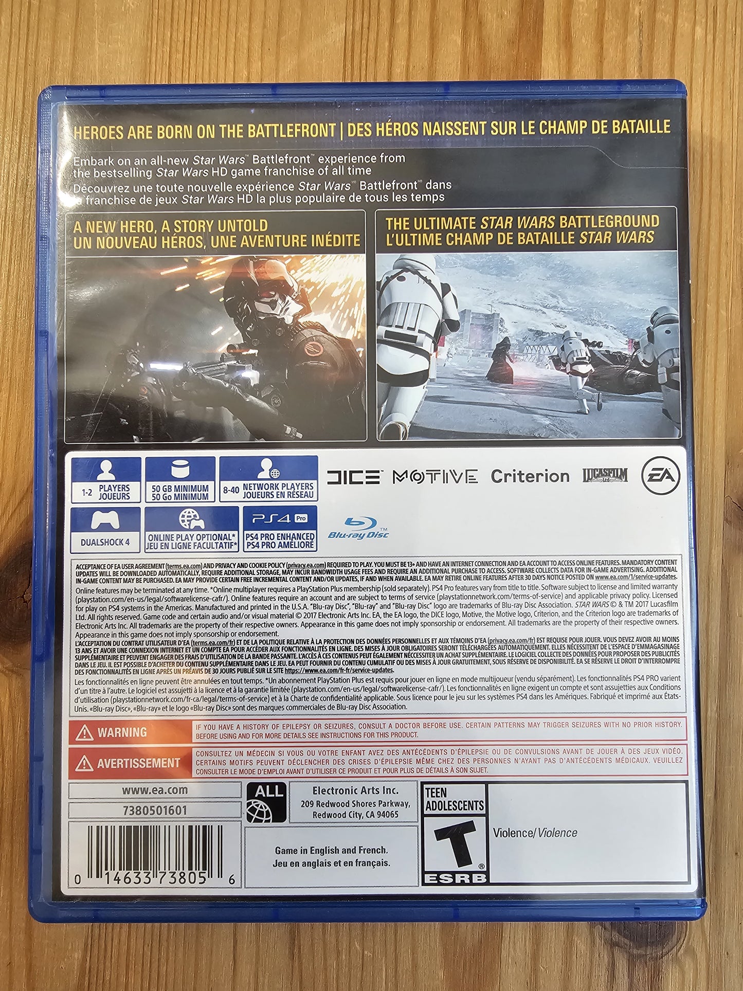 Star Wars Battlefront II (2) |Sony PlayStation 4 (2017)