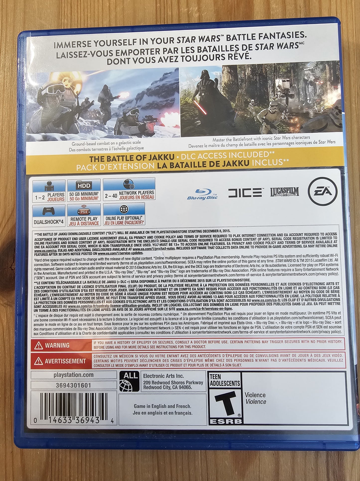 Star Wars Battlefront | Sony PlayStation 4